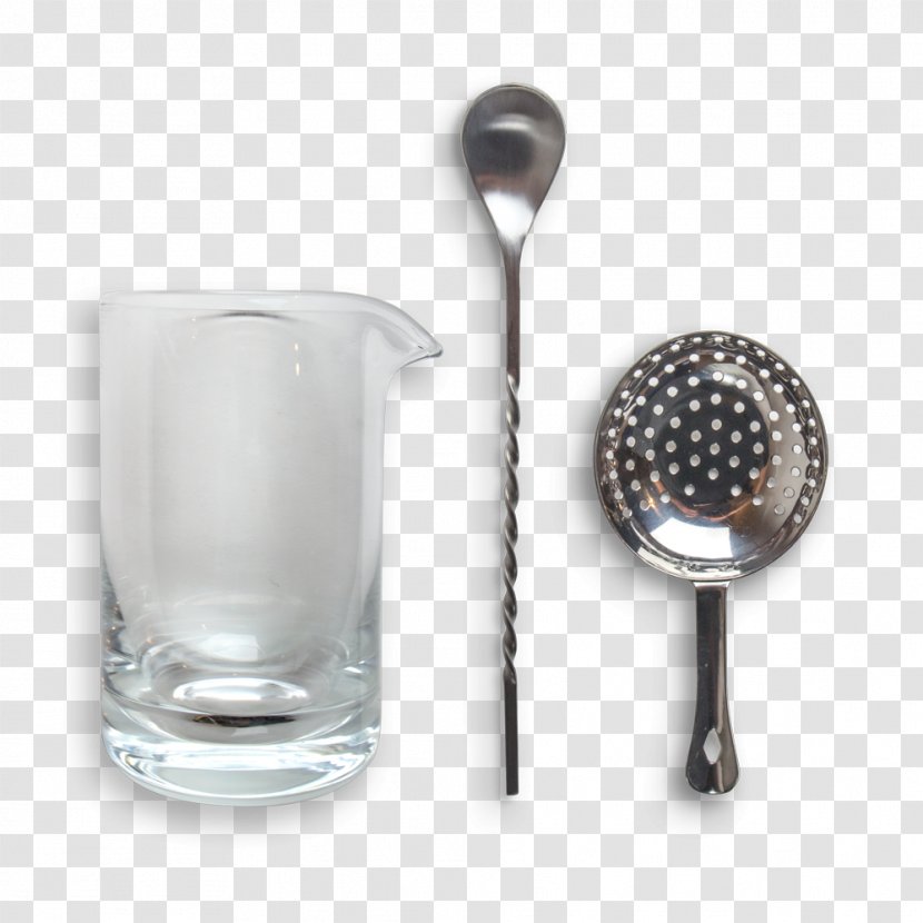 Mixing-glass Cocktail Strainer Shaker - Cutlery - Glass Transparent PNG