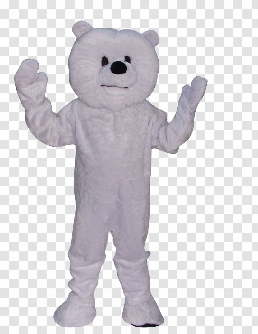 Polar Bear Disguise Costume Los Osos Polares - Heart Transparent PNG