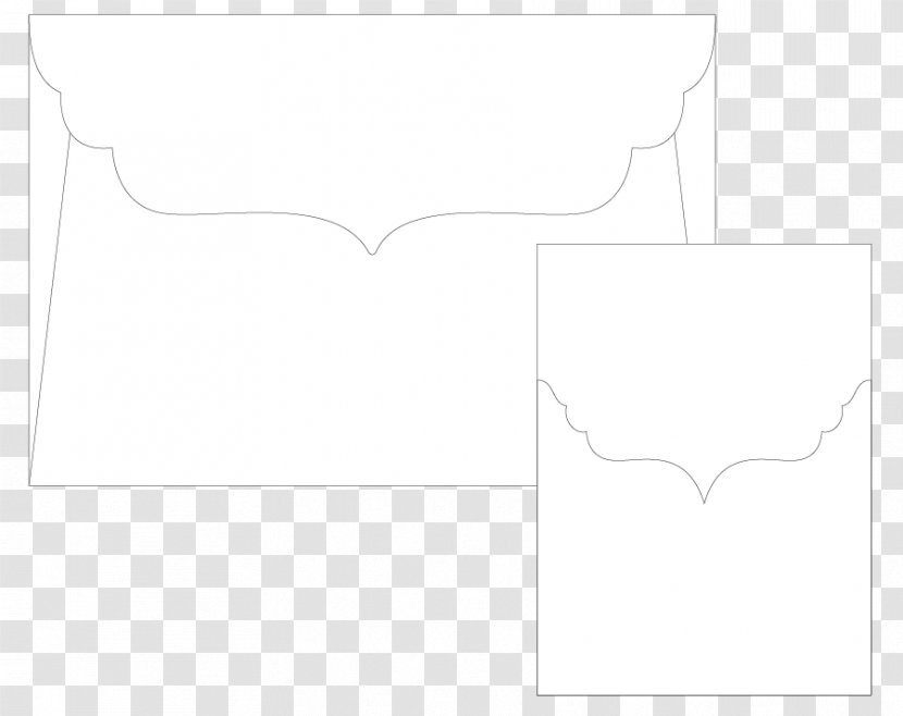 Paper White Pattern - Envelopes Pictures Transparent PNG