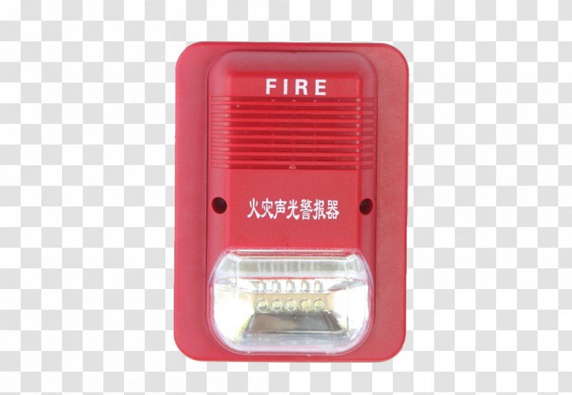 Light Fire Alarm Notification Appliance Conflagration Firefighting Device - Heart - Red Sound And Transparent PNG