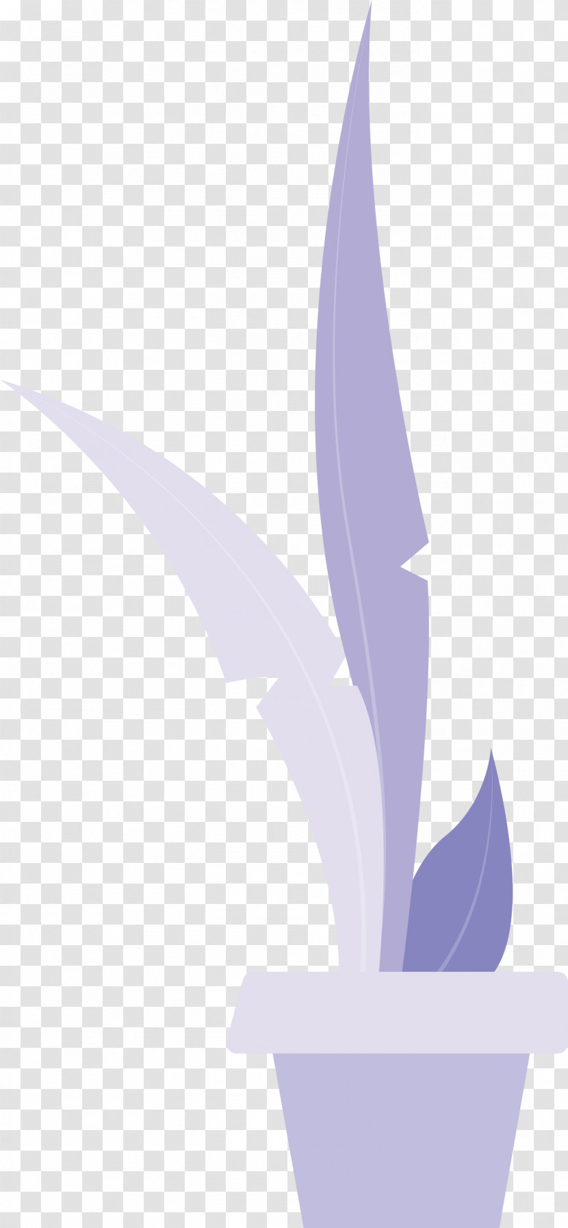 Leaf Purple Flower Font M Transparent PNG