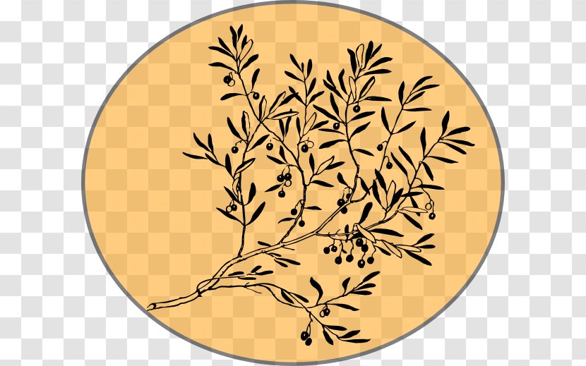 Olive Branch Sticker Clip Art - Flower Transparent PNG
