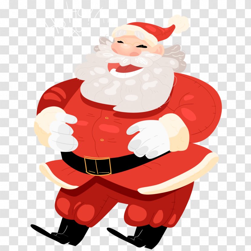 Santa Claus Christmas Day Image Laughter Vector Graphics - Gift - Brazilian Transparent PNG