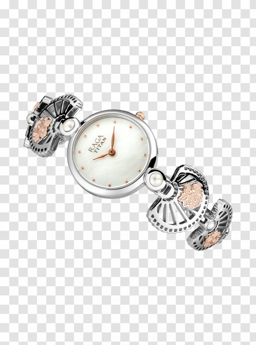 Analog Watch Cufflink Woman Earring - Body Jewellery Transparent PNG