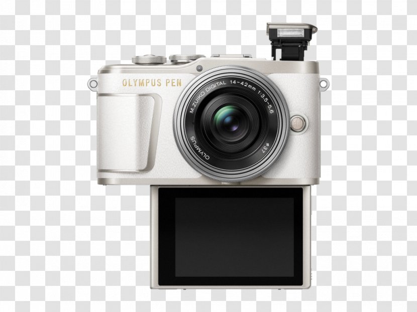 Olympus PEN E-PL8 OM-D E-M1 Mark II E-PL9 Mirrorless Camera With Lens System - Omd Em1 Transparent PNG