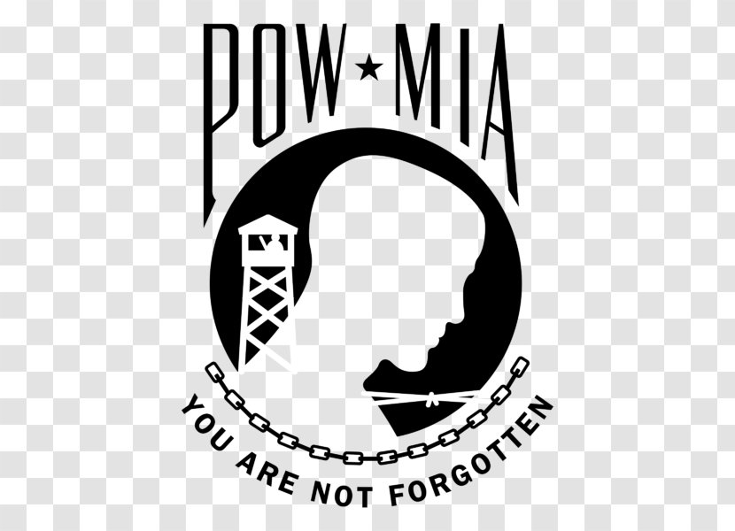 National League Of Families POW/MIA Flag Prisoner War Missing In Action Clip Art - Text - Fifth Harmony Transparent PNG