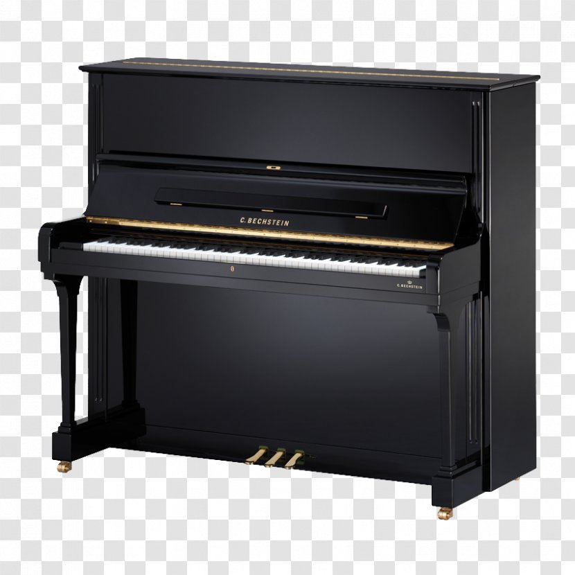 C. Bechstein Upright Piano Wilhelm Schimmel Grand - Frame Transparent PNG