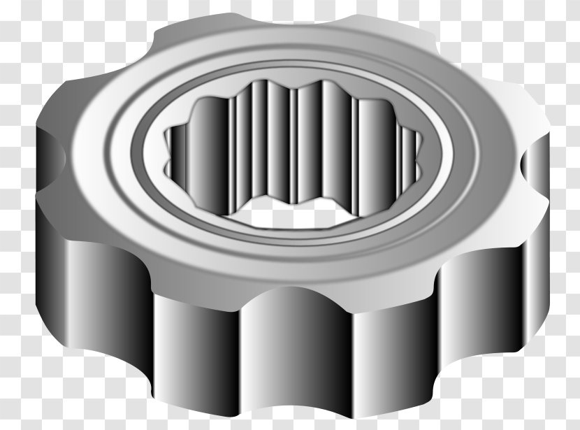 Bevel Gear Clip Art Vector Graphics Image - Velocity - Gears Clipart Transparent PNG