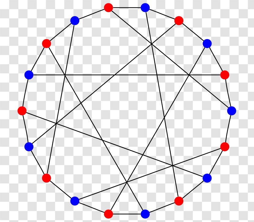 Hamiltonian Path Graph Theory Coxeter Vertex - Mathematics Transparent PNG