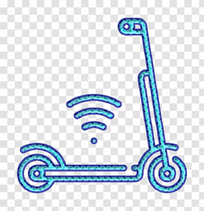 Internet Technology Icon Scooter Icon Transparent PNG