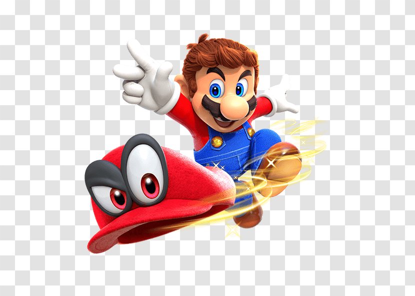 Super Mario Odyssey Bros. Nintendo Switch Video Game Transparent PNG