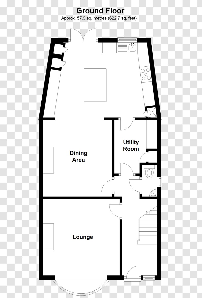 Floor Plan Paper Line Angle Transparent PNG