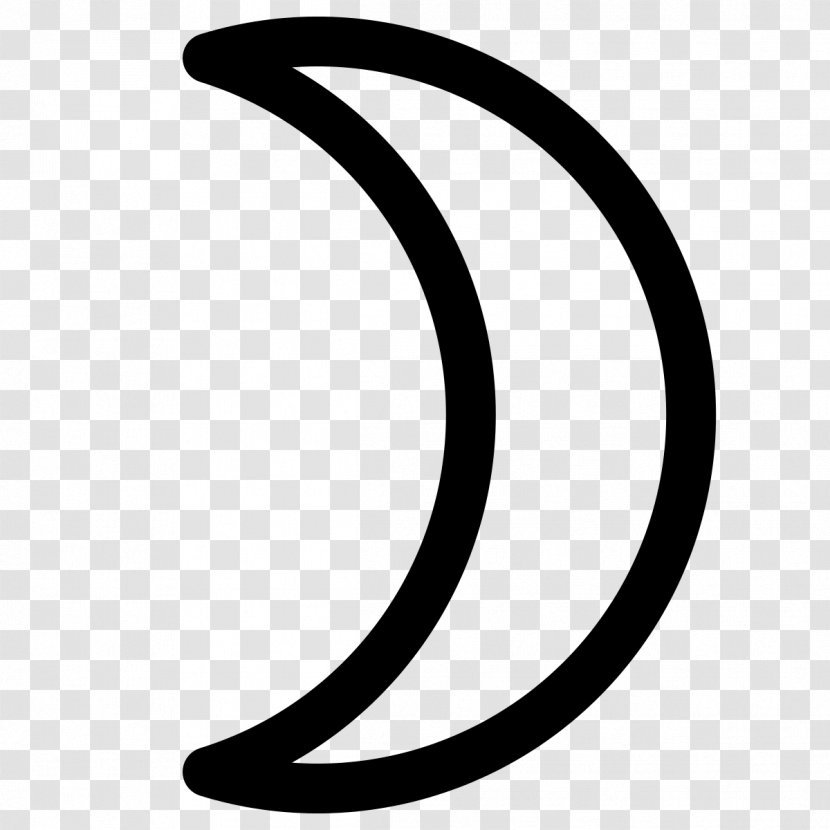 Moon Astronomical Symbols Astrological Sign - Zodiac - 35 Transparent PNG