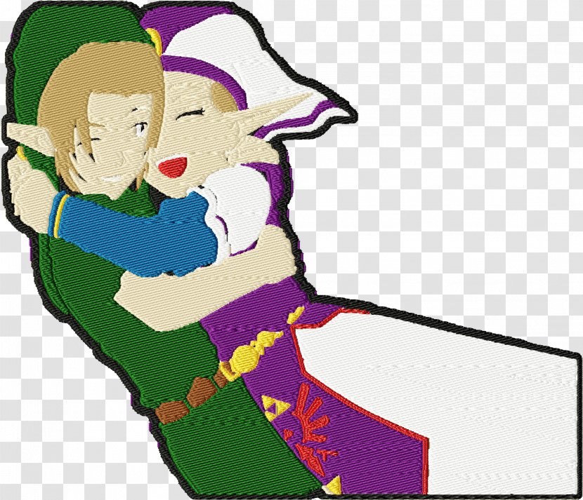 The Legend Of Zelda: Ocarina Time Link Cartoon Clip Art - Character - Embroidered Transparent PNG
