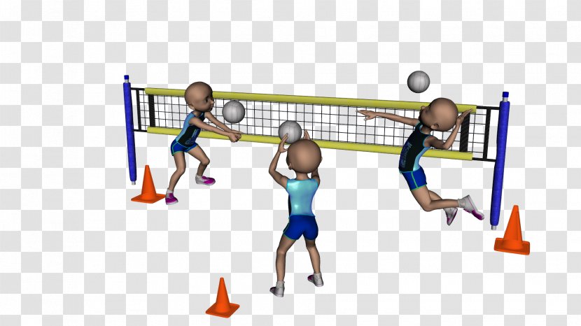 Ball Game Playground Sports Team Sport Leisure - Volleyball Serve Phases Transparent PNG