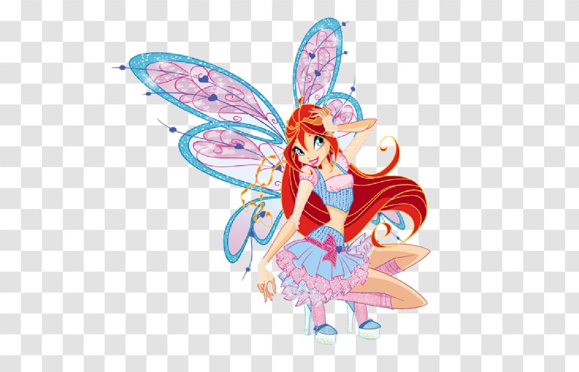 Bloom Winx Club: Believix In You Tecna Musa Roxy - Butterfly - Fictional Character Transparent PNG