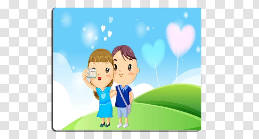 Vector Graphics Love Image Desktop Wallpaper Animated Cartoon - Friendship - Couple Romantic Transparent PNG