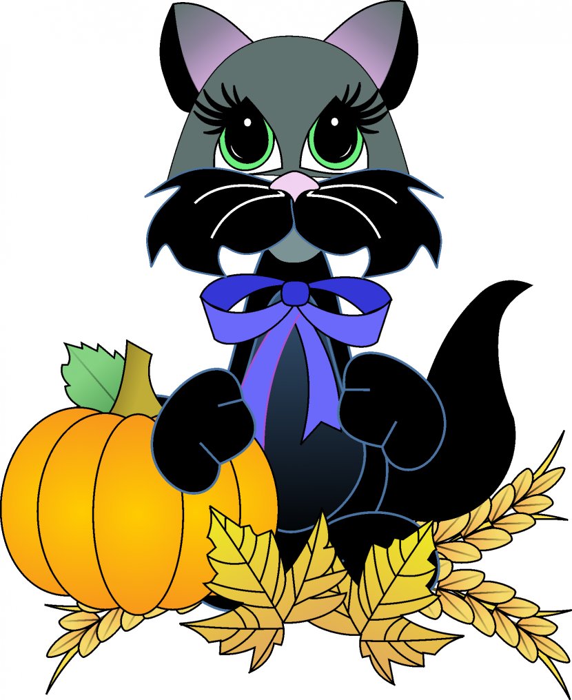Whiskers Kitten Black Cat - Fiction Transparent PNG