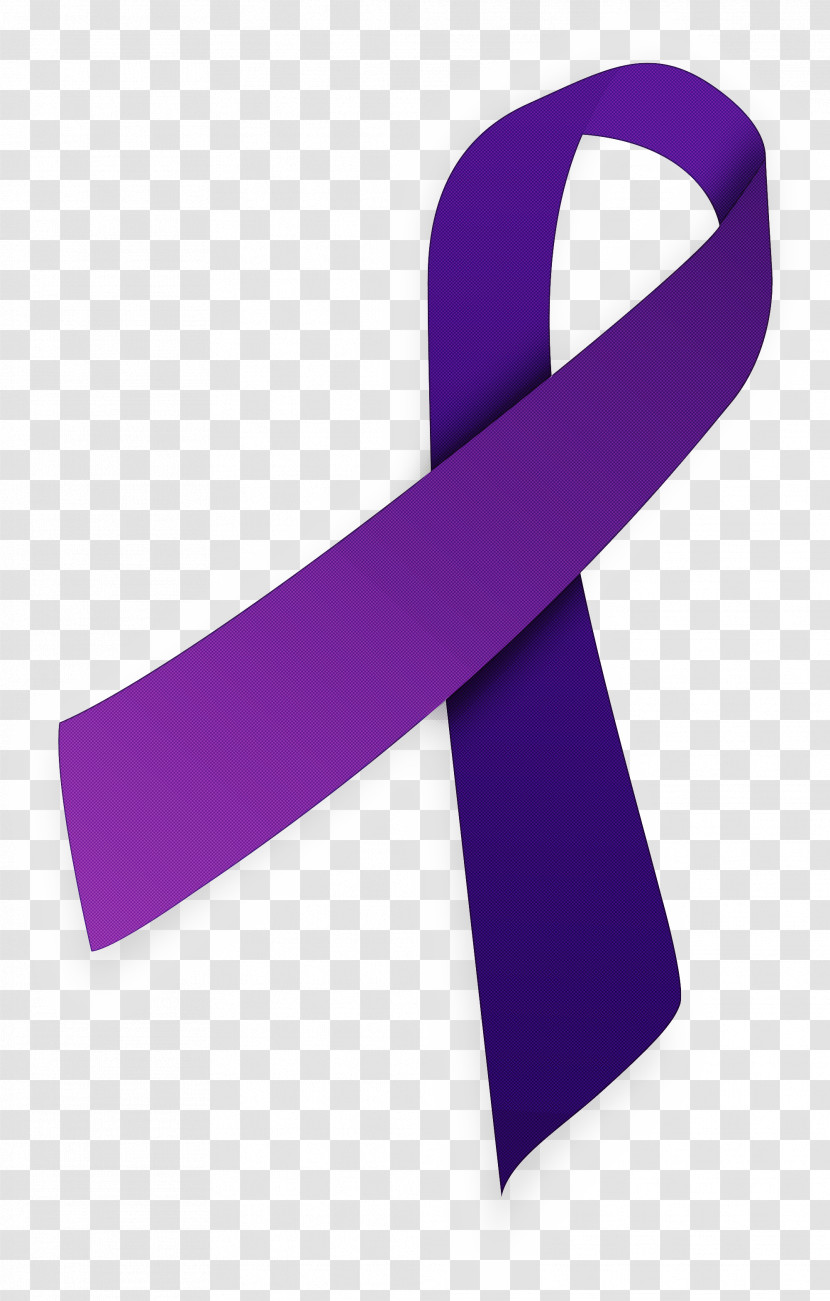 Violet Purple Ribbon Material Property Font Transparent PNG