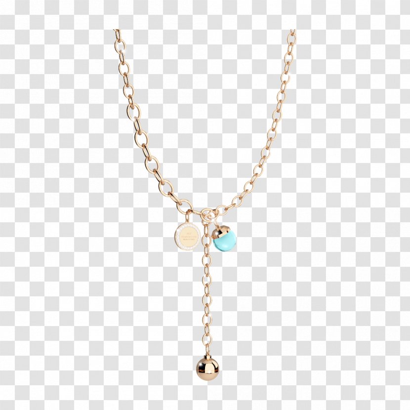 Earring Necklace Jewellery Bracelet Pearl - Chain Transparent PNG