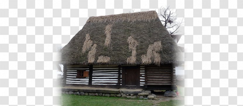 Roof Property Cottage House Hut - Log Cabin Transparent PNG