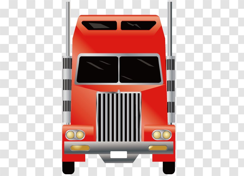 Trucks & Trailers Car - Transport - Front Of Truck Transparent PNG