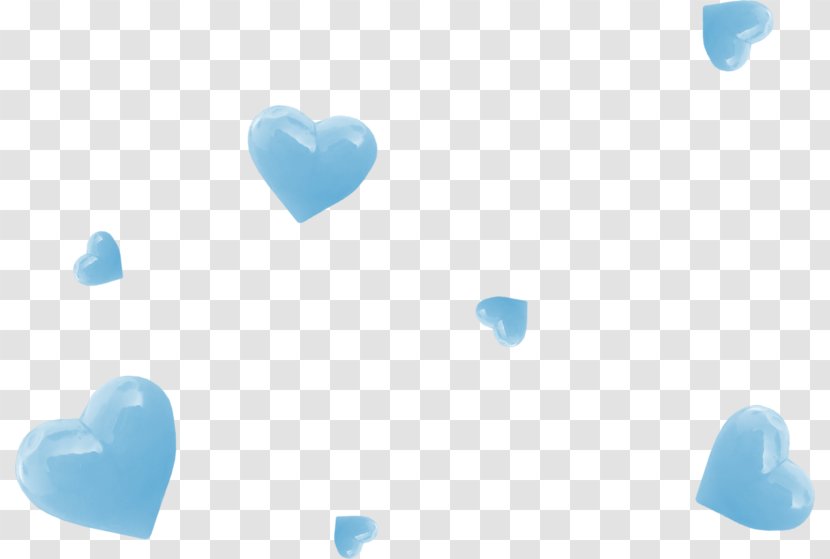 Blue Download Wallpaper - Mathematics - Floating Heart Transparent PNG