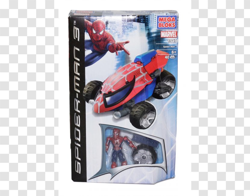 Spider-Man Model Car Motor Vehicle - Spider Web - Mega Bloks Transparent PNG