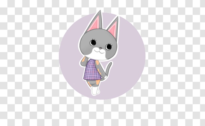 Whiskers Easter Bunny Cat Dog - Pink M Transparent PNG