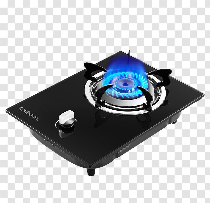 Barbecue Gas Stove Hearth Frying Pan Kitchen - Black Transparent PNG