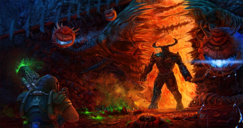 Doom II Final 3 The Ultimate - Doomguy Transparent PNG