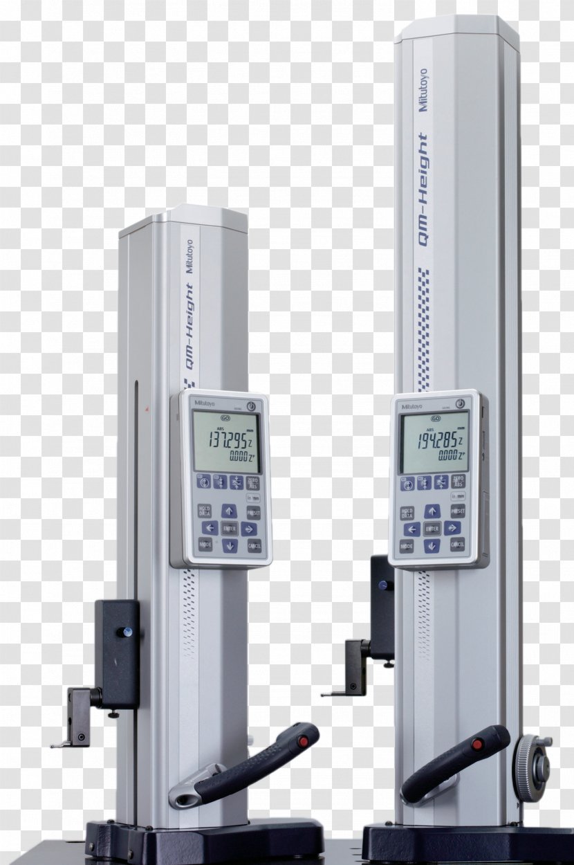 Height Gauge Mitutoyo Linear Encoder Measuring Instrument Dial - Tool - Measure Transparent PNG