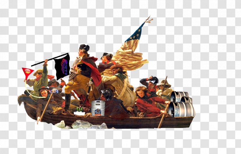 Washington Crossing The Delaware George Washington's Of River Crossing, New Jersey Painting - Art Transparent PNG