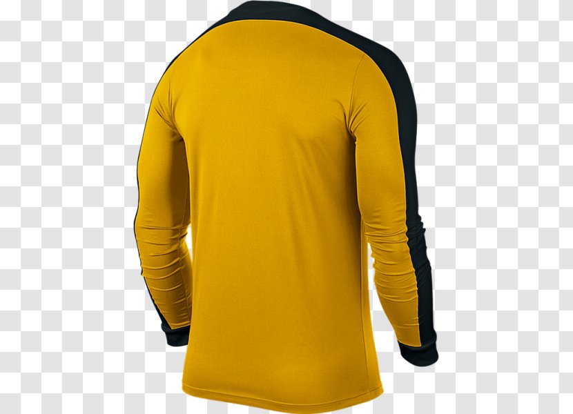 T-shirt Cycling Jersey Sleeve Nike Yellow - Tshirt Football Transparent PNG