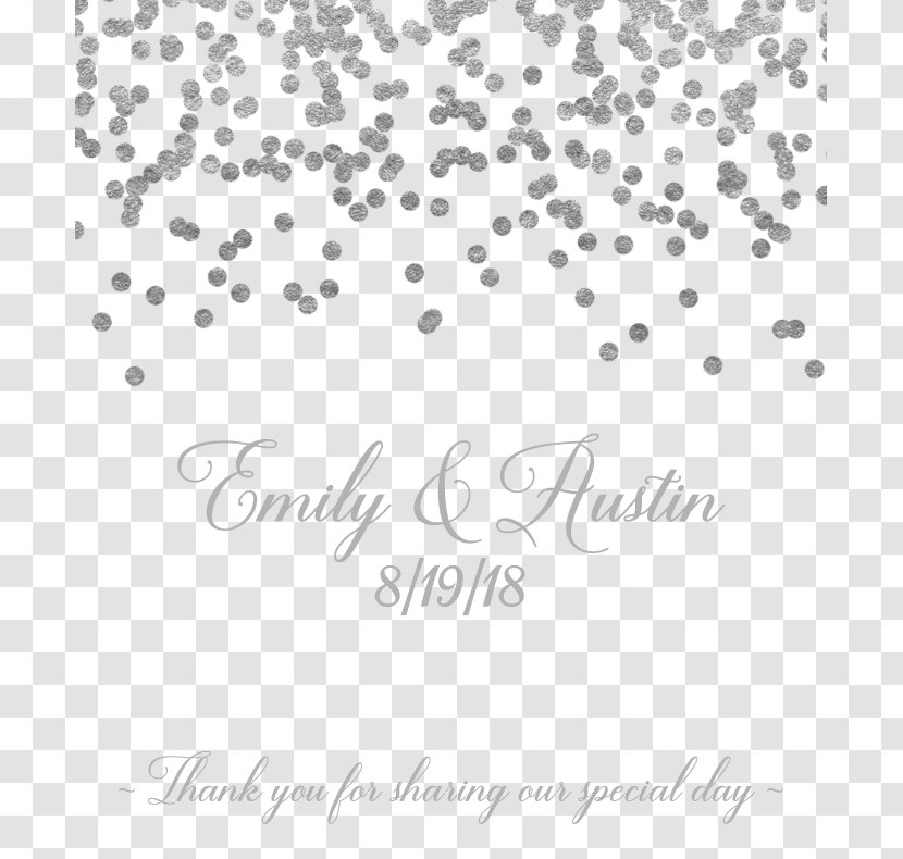Baby Shower Wedding Invitation Infant Diaper Game - Confetti Glitter Transparent PNG