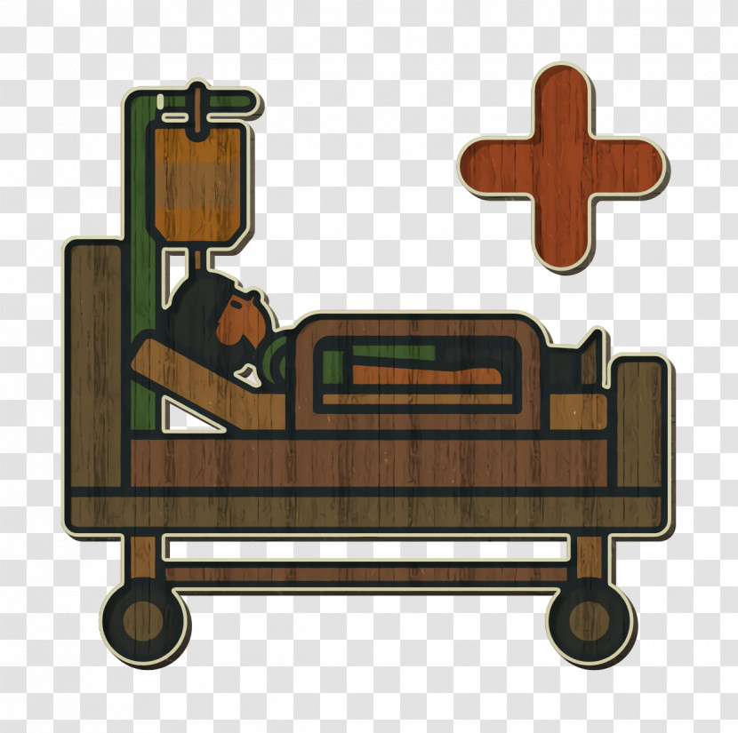 Patient Icon Disability Icon Bedridden Icon Transparent PNG