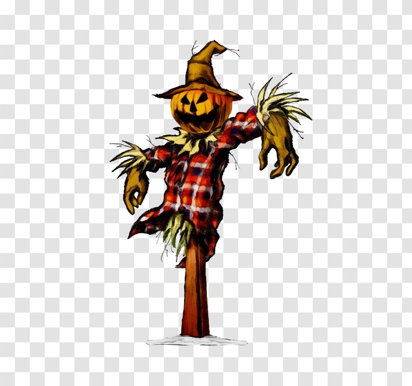 Cartoon Fictional Character Scarecrow Costume Transparent PNG