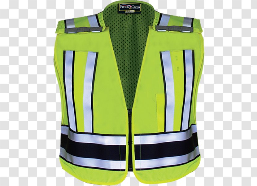 Gilets High-visibility Clothing Sleeve Personal Protective Equipment - Outerwear - Shirt Transparent PNG