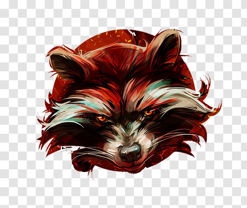 Gray Wolf Drawing Illustration - Animal - Red Hairy Transparent PNG