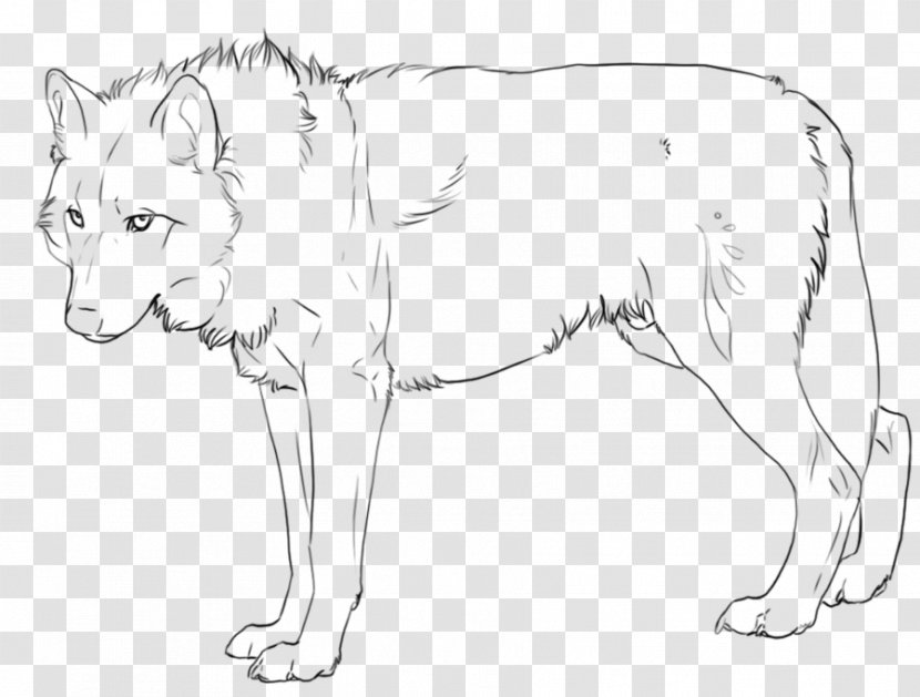Line Art Lion Dog Drawing - Carnivoran Transparent PNG