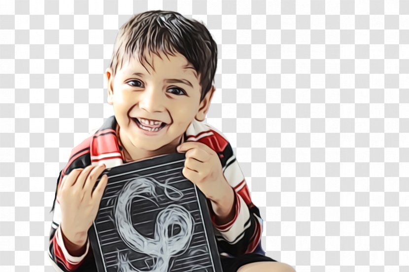 Back To School Early Learning - Microphone - Child Model Smile Transparent PNG