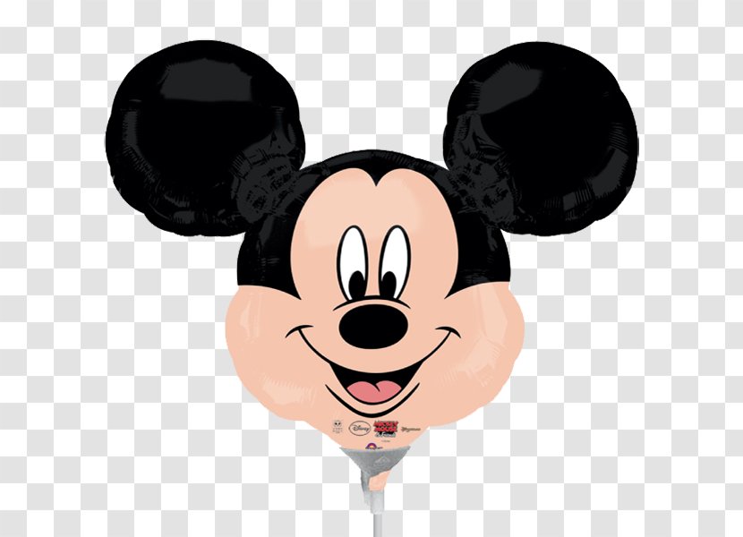 Minnie Mouse Mickey Balloon Pluto Party - Mylar Transparent PNG