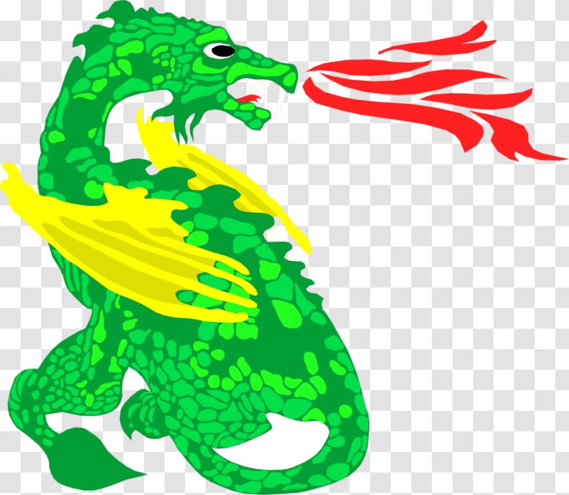 Dragon Flaming Clip Art - Blog - Komodo Transparent PNG