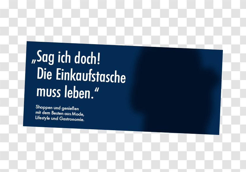 Brand - Blue - Shopping Banner Transparent PNG