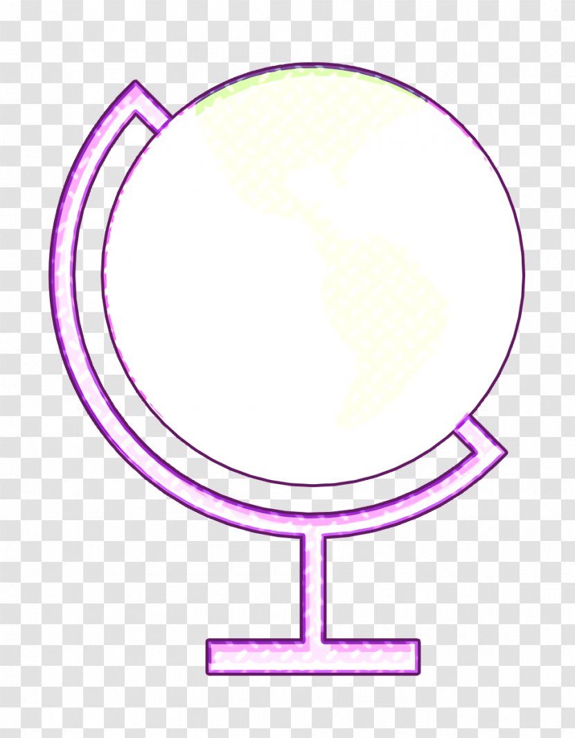 Worldwide Icon Essential Global - Magenta - Symbol Transparent PNG