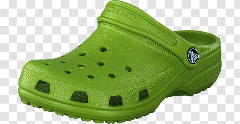 Slipper Crocs Shoe Sandal Green Transparent PNG