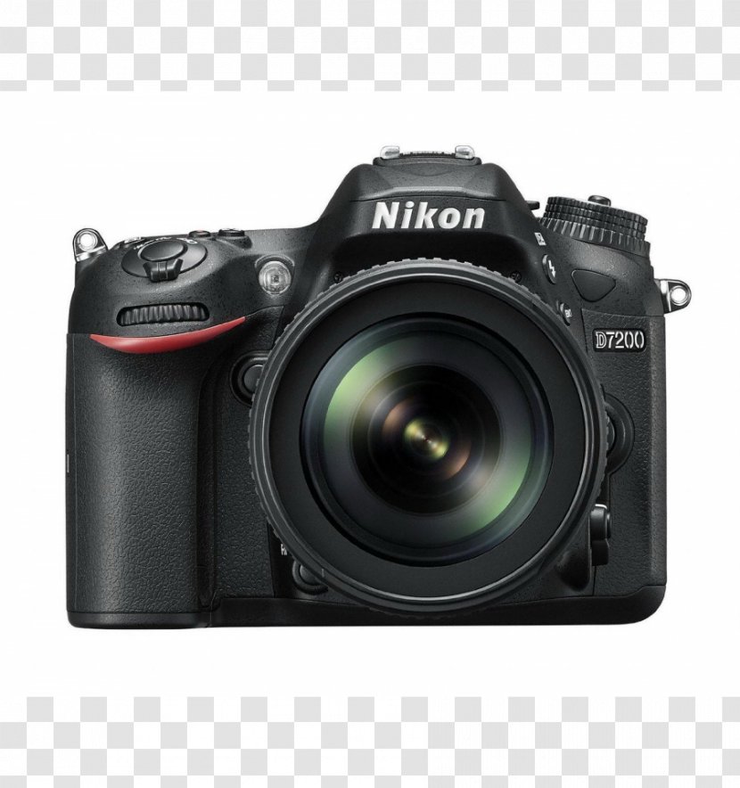 Digital SLR Camera Lens Nikon D7200 D7000 AF-S DX Nikkor 18-105mm F/3.5-5.6G ED VR - Singlelens Reflex Transparent PNG