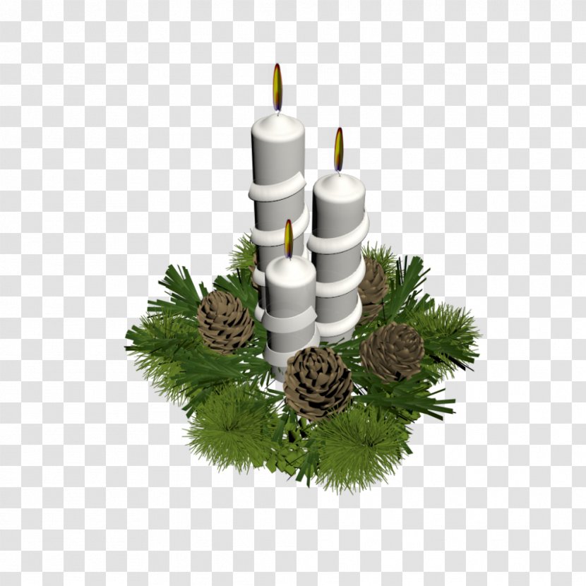Christmas Ornament Advent Candle - Floristry - Flower Ornaments Transparent PNG