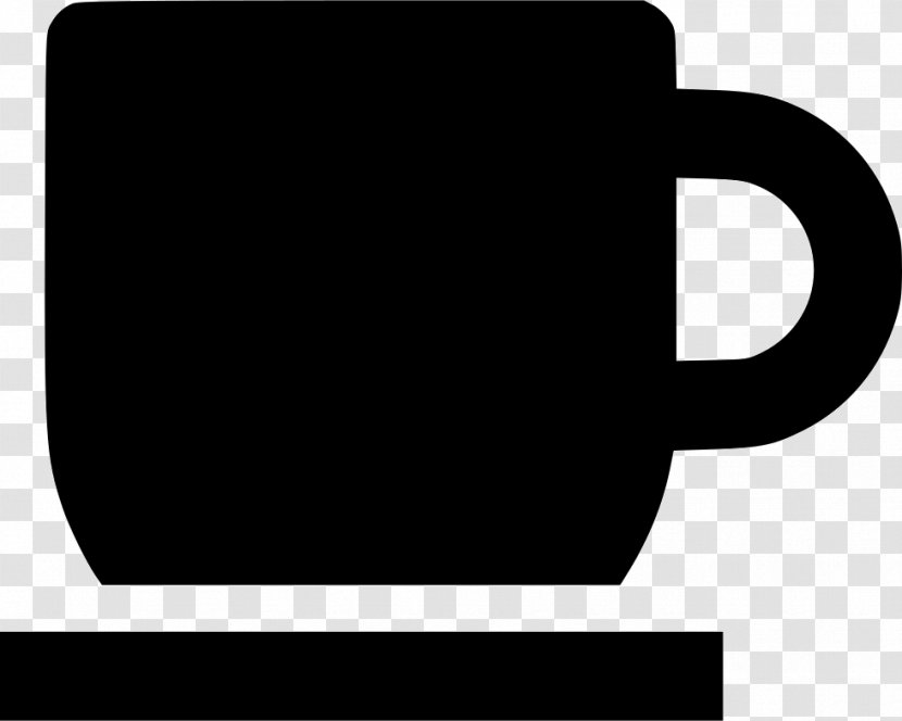 Logo Mug Cup Font - Black M Transparent PNG