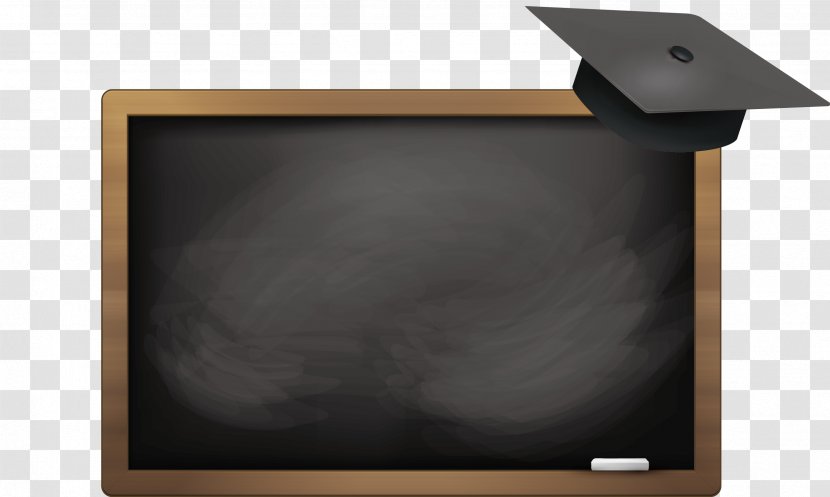 Education Doctorate Reading Blackboard - And Doctor Cap Transparent PNG